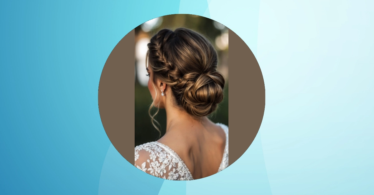 Creative and Messy Wedding Bun Ideas for Short Indian Hair