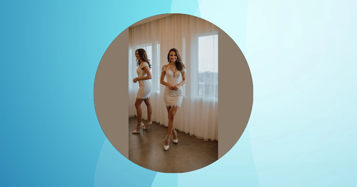 Chic and Short: The Perfect Dress for Your Second Reception