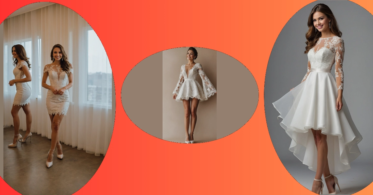 Dash of Sparkle: Short Dresses for Your Second I Do