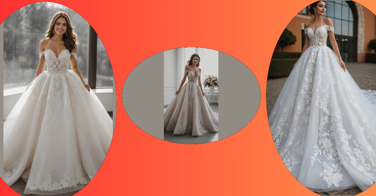 Glittering in Lace: 09 Must-See Ball Gown Wedding Dresses Ideas