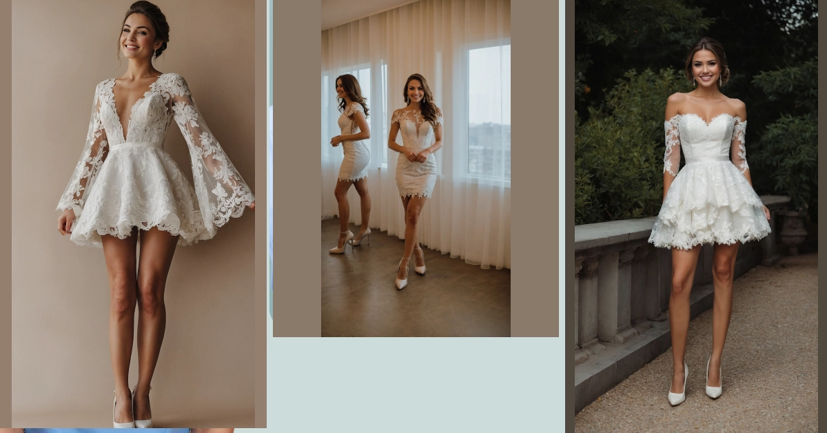 Short and Sassy: Your Go-To Second Wedding Dress Guide