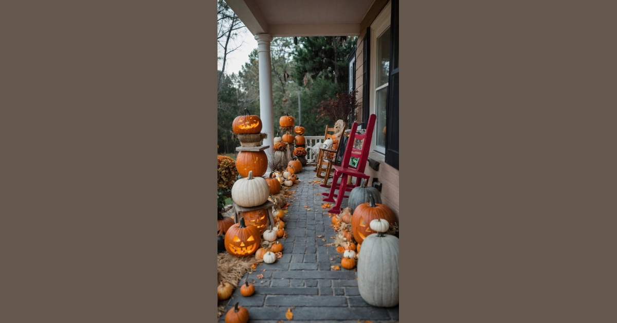 Candy, Class, and Charm: Your Front Porch Halloween Makeover
